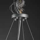 Haze Crystal Round LED Chandelier - Smoke72''Blushlighting