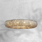 Haze Crystal Round LED Chandelier - Smoke32''Blushlighting