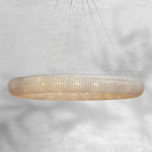 Haze Crystal Round LED Chandelier - Smoke72''Blushlighting