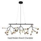 Hazel Modern Branch Chandelier - Blushlighting