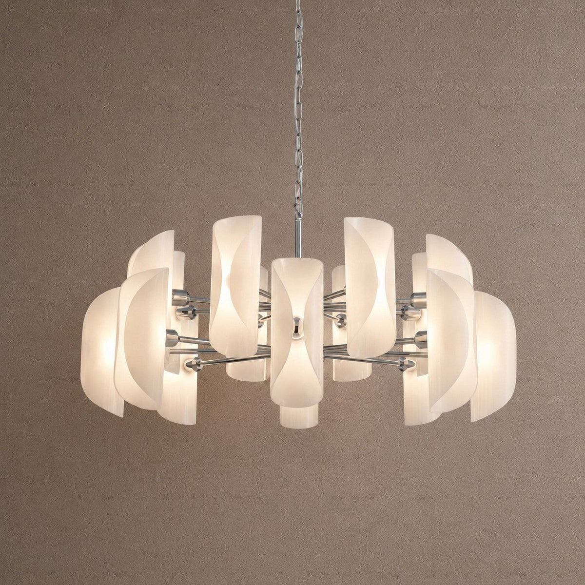 Helena Glamorous Glass Light Pendant 39" - Blushlighting