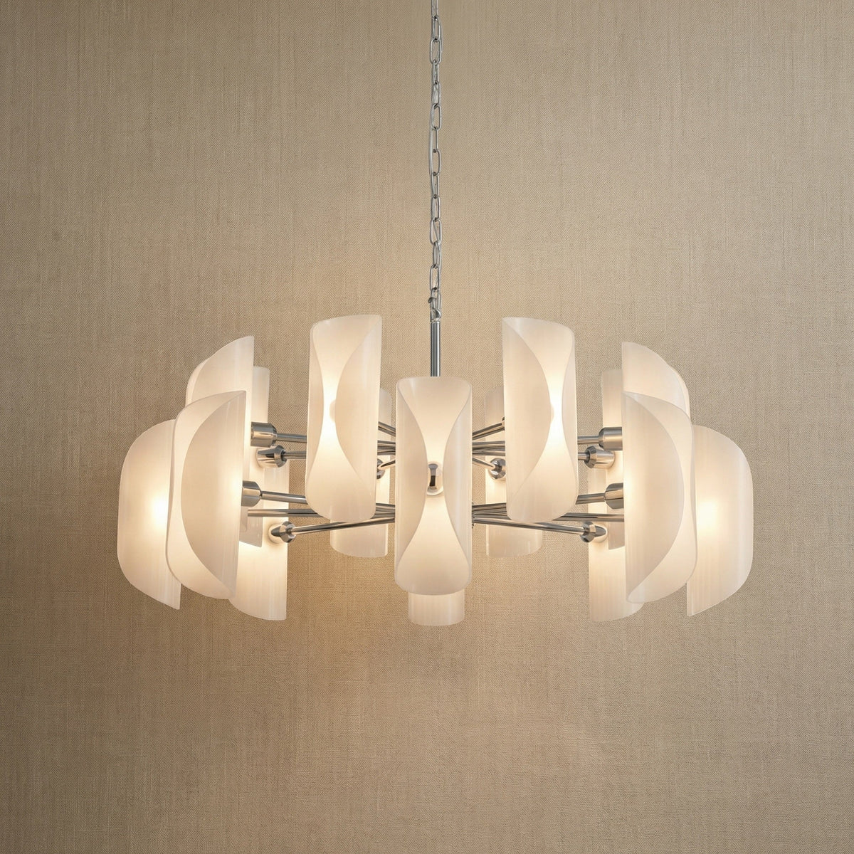 Helena Glamorous Glass Light Pendant 39" - Blushlighting