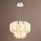 Helena Modern Chrome Chandelier 24" - ClearBlushlighting