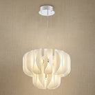 Helena Modern Chrome Chandelier 24" - ClearBlushlighting
