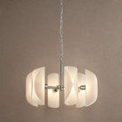 Helena Modern Chrome Glass Pendant Light - Smoke GrayBlushlighting
