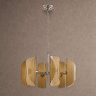 Helena Modern Chrome Glass Pendant Light - OrangeBlushlighting