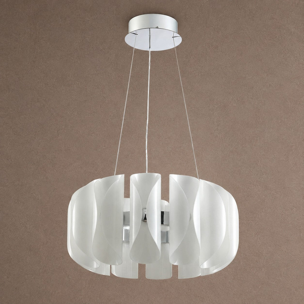 Helena Modern Glass Round Chandelier - Ø31.5" × H11.8" (Ø80 × H30 cm)Blushlighting