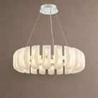 Helena Modern Glass Round Chandelier - Ø39.4" × H11.8" (Ø100 × H30 cm)Blushlighting