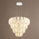 Helena Modern Tiered Glass Chandelier - Blushlighting