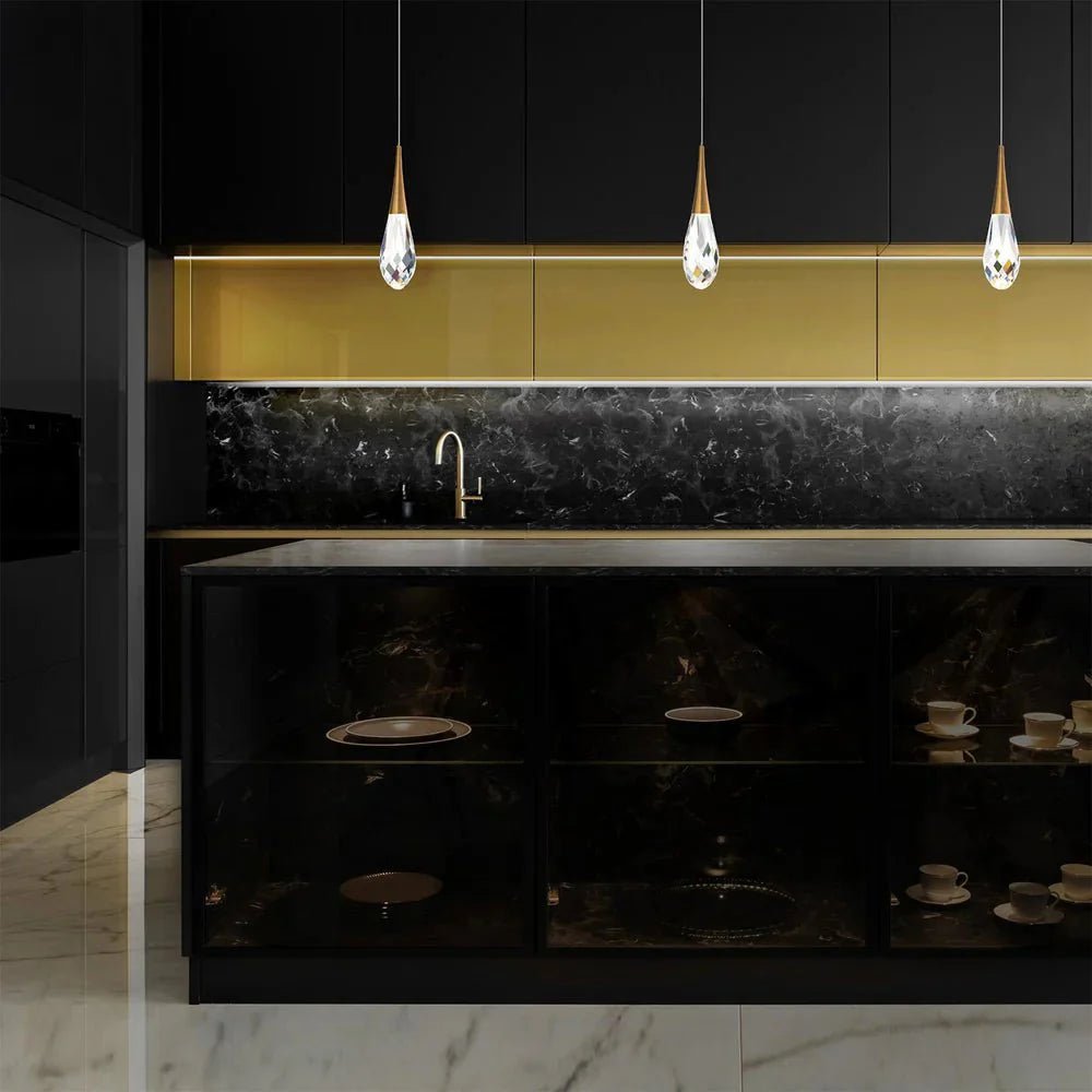 Hellebore LED Mini Pendant Light - Polished NickelBlushlighting