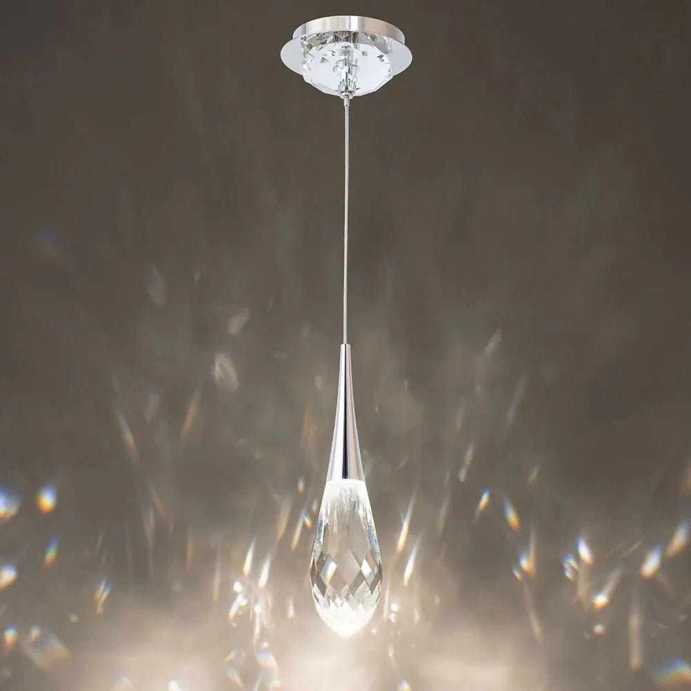 Hellebore LED Mini Pendant Light - Polished NickelBlushlighting