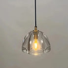Hemisphare Crystal Glass Pendant Lamp-