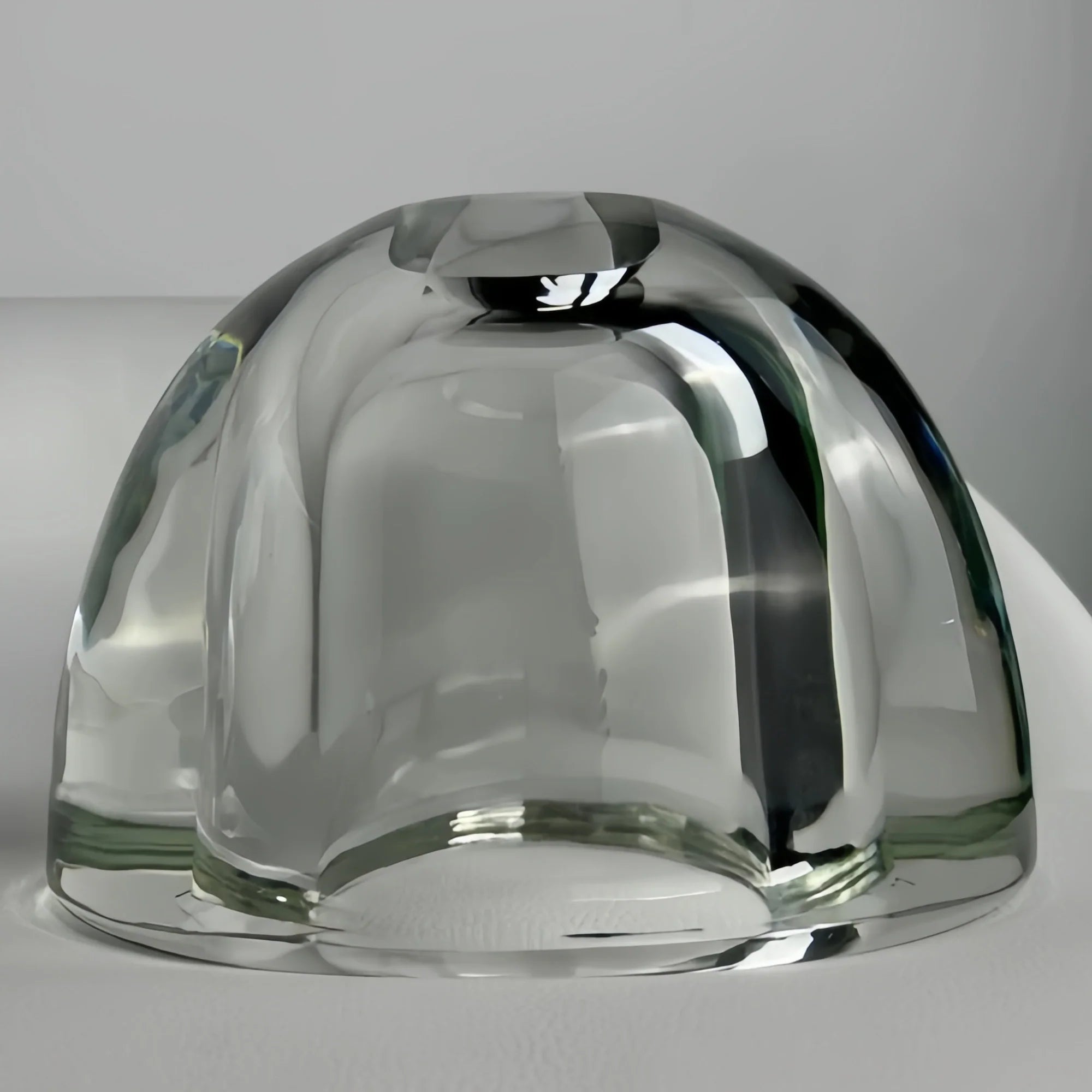 Hemisphare Crystal Glass Pendant Lamp-