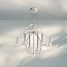 Hemisphare Crystal Round Chandelier 36'' 48'' 60''-Round 48"-Round 60"-