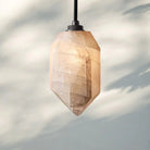 Herlow Calcite Pendant Light-Matte Black-Blushlighting