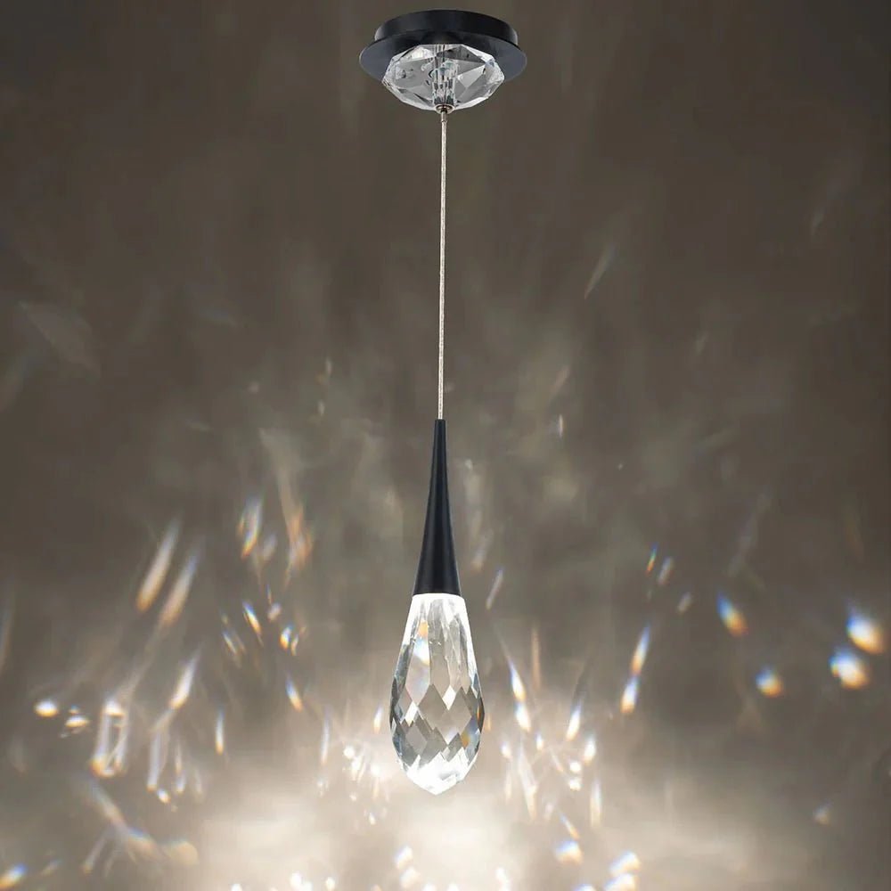 Hibiscus LED Mini Pendant Light - Aged BrassBlushlighting