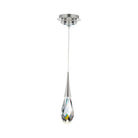 Hibiscus LED Mini Pendant Light - Aged BrassBlushlighting