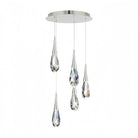 Hibiscus LED Multi Light Pendant Light Round Chandelier - Blushlighting