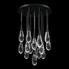 Hibiscus LED Multi Light Pendant Light Round Chandelier - Blushlighting