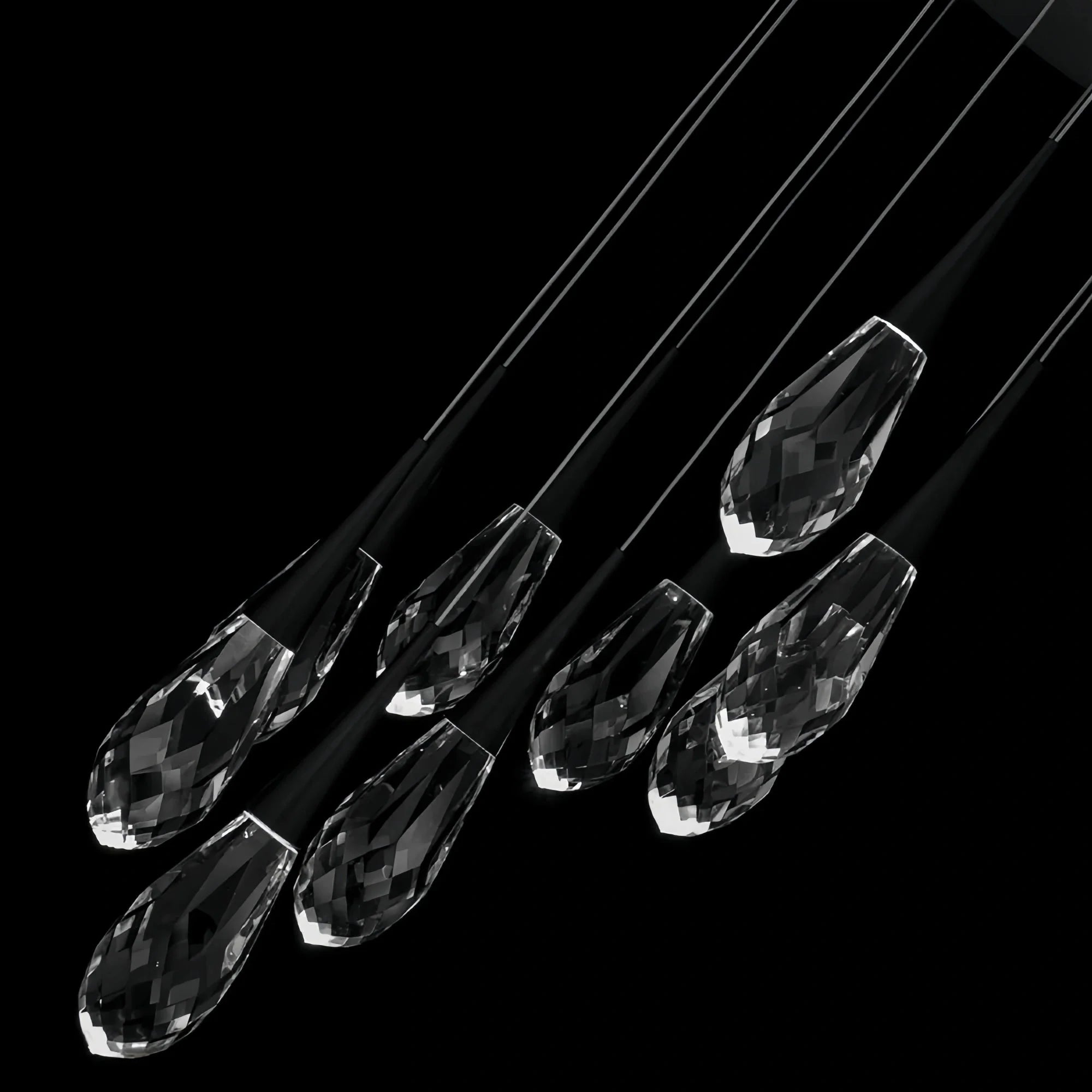 Hibiscus LED Multi Light Pendant Light Round Chandelier - Blushlighting