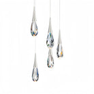 Hibiscus LED Multi Light Pendant Light Round Chandelier - Blushlighting