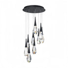 Hibiscus LED Multi Light Pendant Light Round Chandelier - Blushlighting