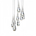 Hibiscus LED Multi Light Pendant Light Round Chandelier - Blushlighting