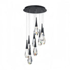 Hibiscus LED Multi Light Pendant Light Round Chandelier - Blushlighting