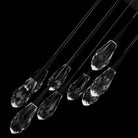 Hibiscus LED Multi Light Pendant Light Round Chandelier - Blushlighting