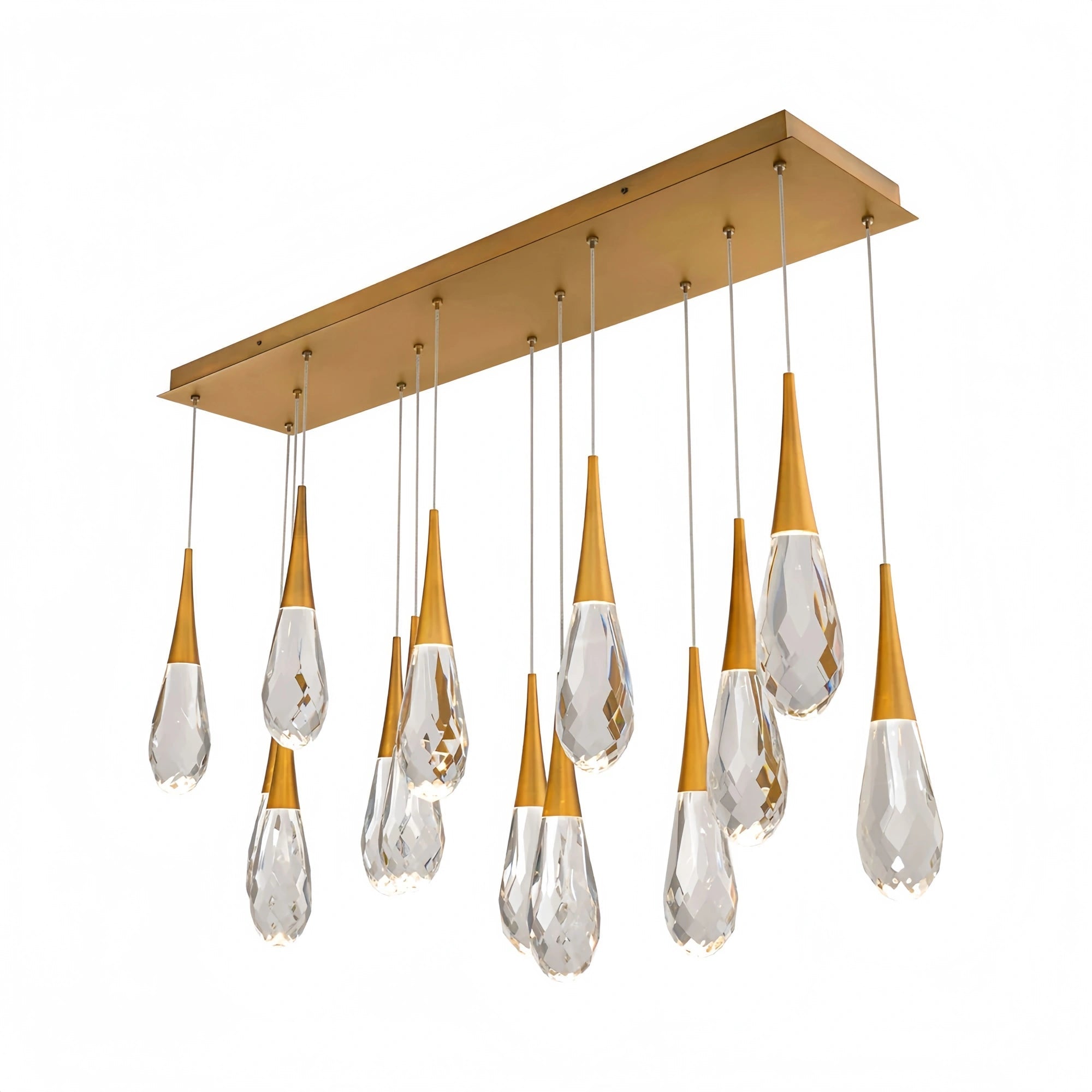 Hibiscus Linear LED Multi Pendant Light - Blushlighting
