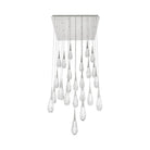 Hibiscus Square LED Multi Pendant Light - Blushlighting