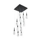 Hibiscus Square LED Multi Pendant Light - Blushlighting