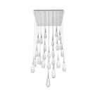 Hibiscus Square LED Multi Pendant Light - Blushlighting