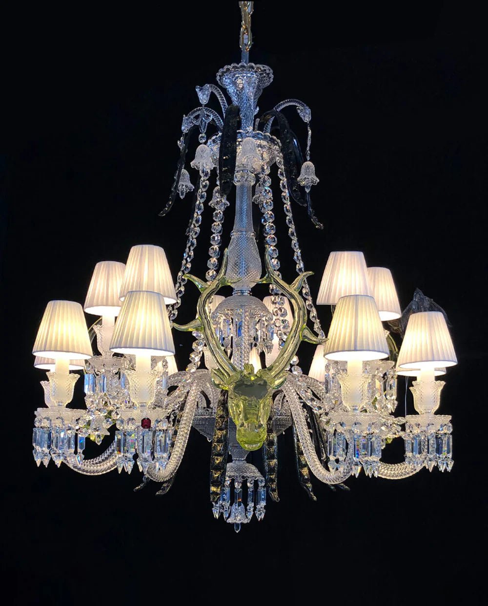 High Quality Etrange Zanith Deers Chandelier Crystal Lighting - Blushlighting