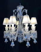 High Quality Lustre Zanith 8 Lights Chandelier - Blushlighting