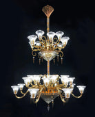 High Quality Mille Nuits Gold Chandelier Lustre Crystal Lighting - Blushlighting