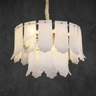 Hollis Modern Alabaster Round Pendant Light - D600×H370Blushlighting