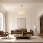 Hollis Modern Alabaster Round Pendant Light - D600×H370Blushlighting