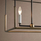Holt 5/6 Lights Linear Chandelier - 55" 6-LightBlushlighting
