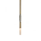 Horsehair Wall Sconce - Aged BrassPalominoBlushlighting