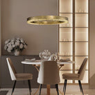 Hudson Crystal Modern Pendant Light - 31" Dia (80 cm)Blushlighting