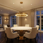 Hudson Crystal Modern Pendant Light - 31" Dia (80 cm)Blushlighting
