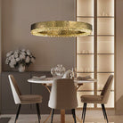 Hudson Crystal Modern Pendant Light - 31" Dia (80 cm)Blushlighting