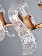 Icarus Wings Horizontal Branch Chandelier - L 39.4″ x W 15.7″ x H 15.7″ / L 100cm x W 40cm x H 40cmBlushlighting