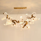 Icarus Wings Horizontal Branch Chandelier - L 39.4″ x W 15.7″ x H 15.7″ / L 100cm x W 40cm x H 40cmBlushlighting