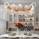 Icarus Wings Horizontal Branch Chandelier - L 39.4″ x W 15.7″ x H 15.7″ / L 100cm x W 40cm x H 40cmBlushlighting