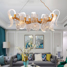Icarus Wings Horizontal Branch Chandelier - L 39.4″ x W 15.7″ x H 15.7″ / L 100cm x W 40cm x H 40cmBlushlighting