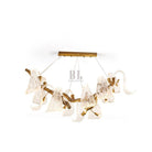 Icarus Wings Horizontal Branch Chandelier - L 39.4″ x W 15.7″ x H 15.7″ / L 100cm x W 40cm x H 40cmBlushlighting