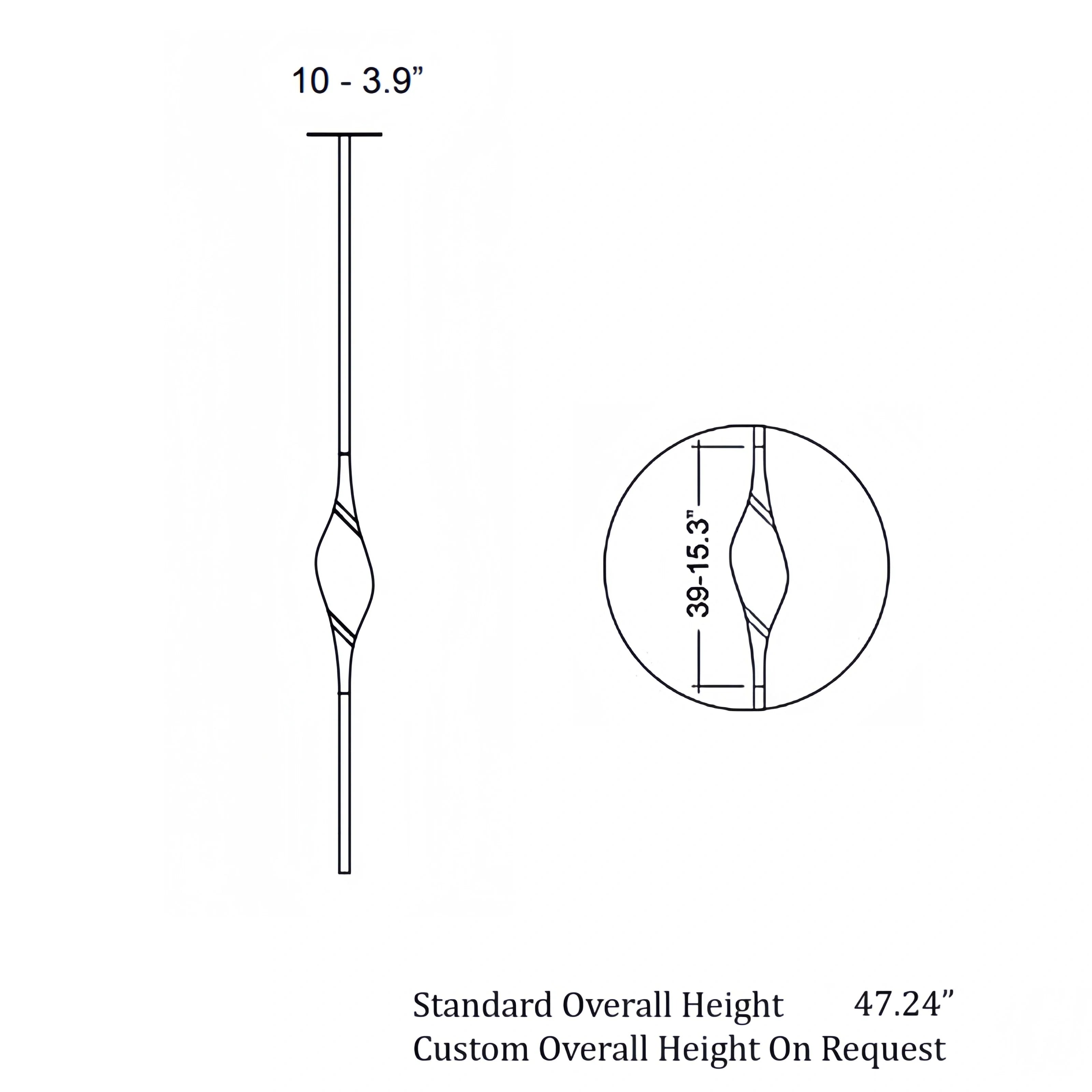 Il Pezzo 12 Pendant - Blushlighting