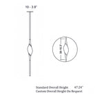 Il Pezzo 12 Pendant - Blushlighting